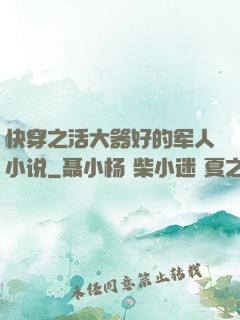 快穿之活大器好的军人小说
